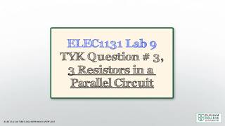 ELEC1131 Lab 9 TYK Q3 2026