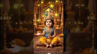cute baby krishna #viralvideo short video #whatsappstatusvideo