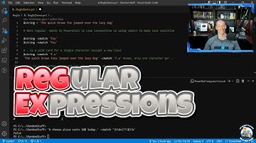 A look at using Regular Expressions (RegEx)