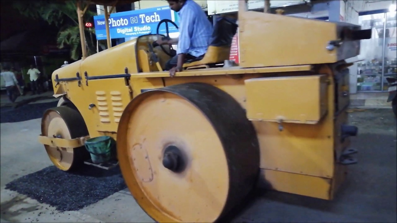 Rapid Road Tarring Kerala!! YouTube