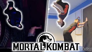 MORTAL KOMBAT Stunts in Real Life | Kicks, Flips, Falls, etc