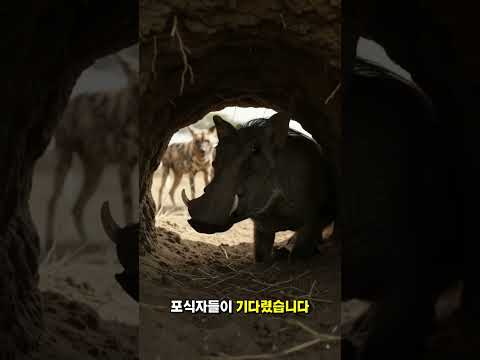 굴에 숨었는데… 들개들이 기다리고 있었다 (He Hid in a Burrow… But the Wild Dogs Were Waiting) thumbnail