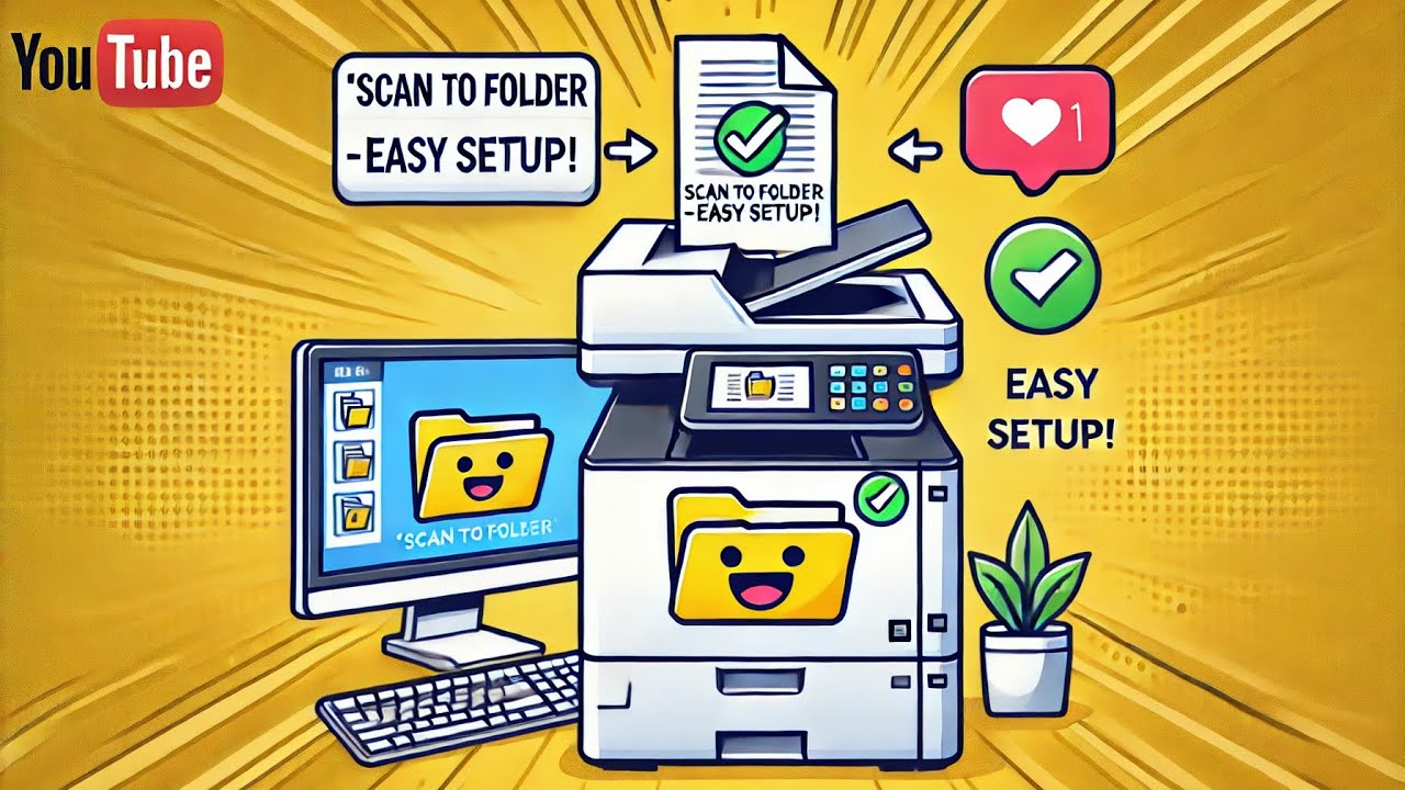 Scabfolder Scan to Folder via FTP | Konica Minolta Step-by-Step Tutorial - YouTube