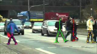 video surveillance with human gait recognition.avi