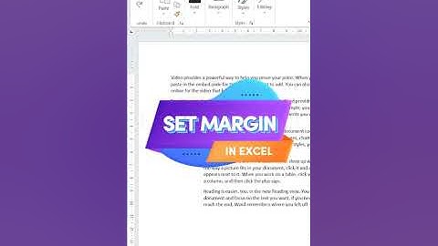 HOW TO SET MARGIN IN M.S WORD