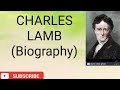 Charles lamb life and works