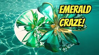 The CRAZIEST Emerald Bloom I Ever Poured! Now I'm HOOKED!