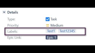 JIRA Labels JIRA Labels