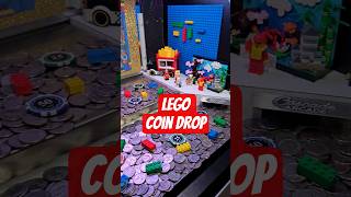Oddly Satisfying Lego Coin Drop! #lego #gaming #coin #jackpot #bonus