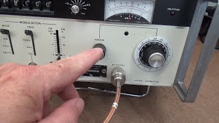 Wavetek 3001 RF Signal Generator Checkout and Repair PART 1
