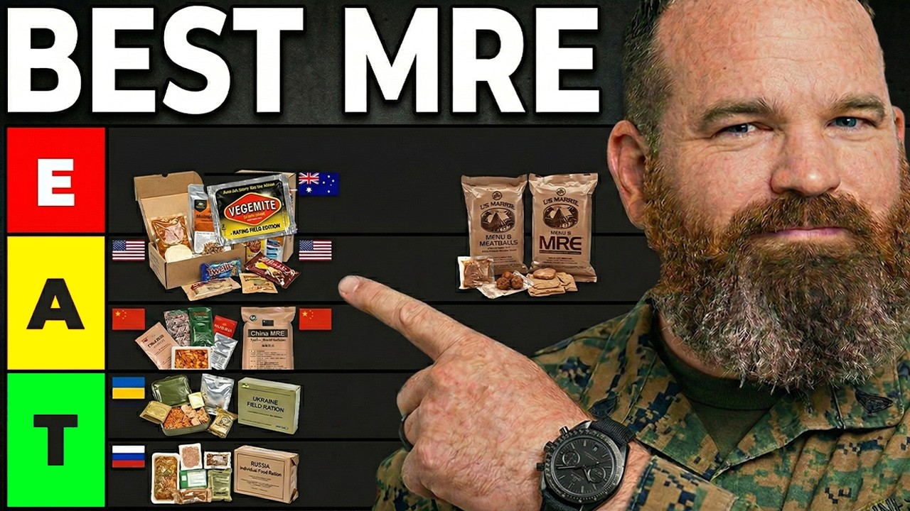 Former Marine Ranks 5 Countries' Military MREs (Some Were BRUTAL)