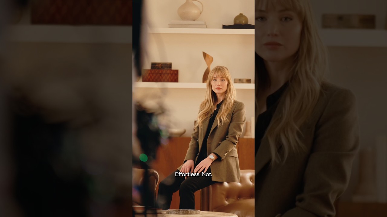 THE LONGINES MASTER COLLECTION: Elegance, according to Jennifer Lawrence