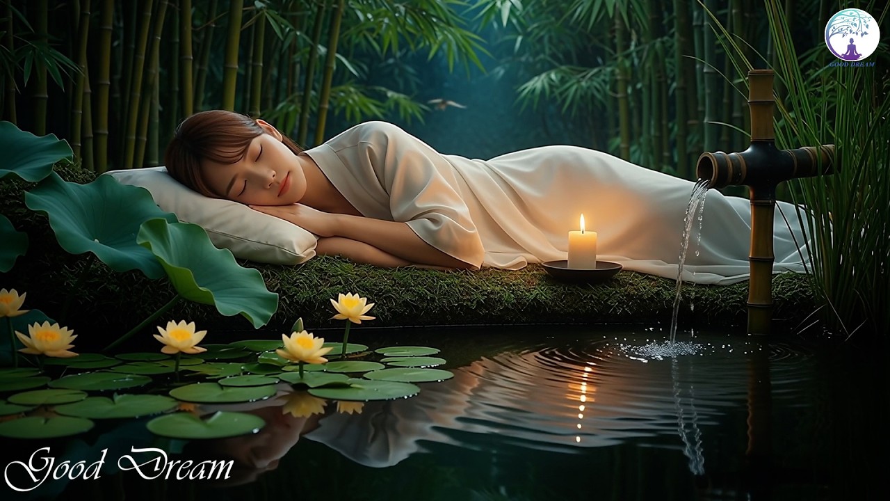 Lotus Dreams by the Waterfall | Healing Relaxing Music