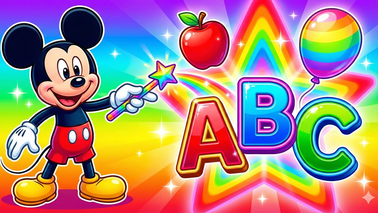 ABC With Magical Object Transformations ✨🔤 Fun Alphabet Learning for Kids