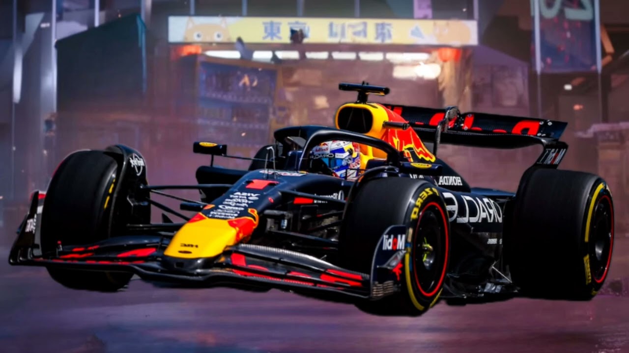 F1 car sound in Slow Motion