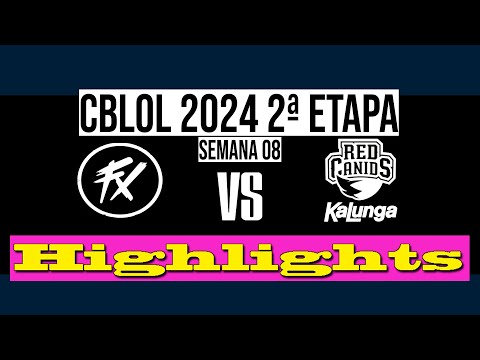 FLUXO VS RED CANIDS | CBLOL 2024 | Highlights