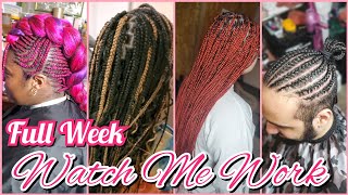 WATCH ME WORK | Full Week of Appointments