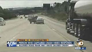 Person who recorded rollover crash on I-8 speaks out