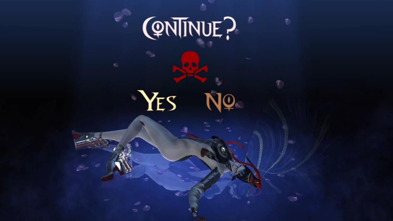 Bayonetta The Witch Hunts Are Over Game Over (summoning outfit mod)