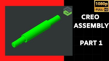 CREO ASSEMBLY TUTORIAL | TAMILCADTUTORIALS | CREO ASSEMBLY TUTORIAL IN TAMIL