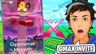Gmax Meowth and Solgaleo invite  | Pokemon Go | Clu