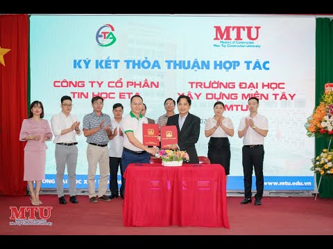 Video LỄ KÝ THẢO THUẬN HỢP TÁC GIỮA TRƯỜNG ĐẠI HỌC XÂY DỰNG... - YouTube