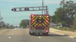 Pinellas Park Fire Rescue 34 Lights Siren