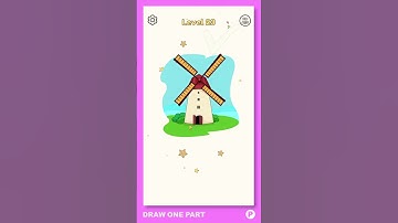 Draw One Part : Level 21 - 25 #Shorts