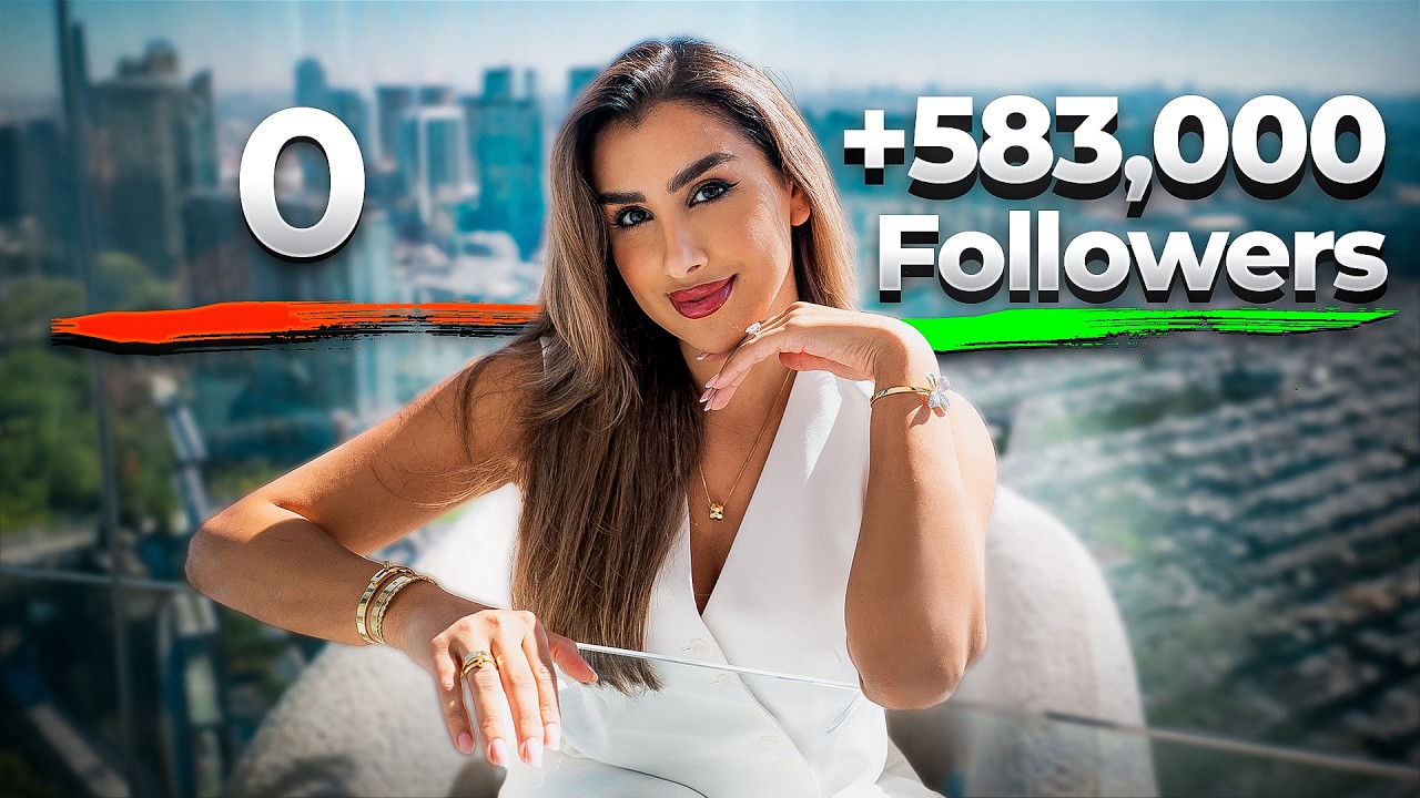 How I Grew My Instagram to 583K Followers In a Year (Copy me)