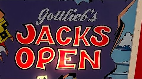 1977 Gottlieb Jacks Open (Play and Talk)