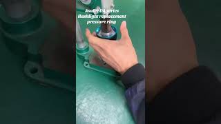 Asafee DA series flashlight head pressure ring removal tutorial #flashlight #divingflashlight