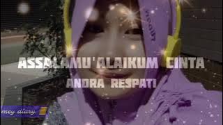 assalamualaikum cinta..andra respati