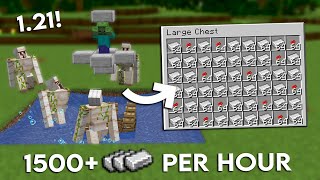 Minecraft 1.21 Easy Iron Farm Tutorial - 1500+ Per Hour!
Minecraft 1.21 Easy Iron Farm Tutorial - 1500+ Per Hour!
In this video I show you how to build my Minecraft 1.21 Iron Farm design. This Iron Farm will get you tons of iron quickly and is very easy to build. The iron farm is working in Minecraft 1.21 and can be built pretty much anywhere in your world.
If you enjoyed the video, please like and leave a comment, as this greatly helps me! If you are new to the channel, Dont forget to also subscribe so that you dont miss the new Minecraft videos I have coming out very soon.
๐ SUBSCRIBE FOR MORE CONTENT! ๐
https://www.youtube.com/channel/UCwrzuOdNP6sYHCgHwYeGm7w?sub_confirmation=1
Music :
lavender by massobeats
lotus by massobeats
Source: https://freetouse.com/music
Thanks for Watching! Minecraft 1.21 Easy Iron Farm Tutorial - 1500+ Per Hour!