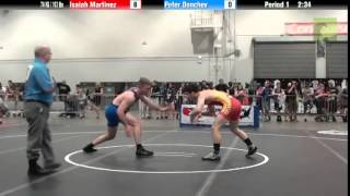 Men 74 KG / 163 lbs - Isaiah Martinez vs. Peter Donchev