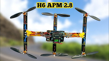 How to make a H6 hexacopter drone with apm 2.8 flight controller | Hexacopter drones