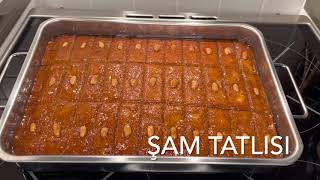 Şam Tatlısı ✅ Tarifi, Irmik Tatlısı Nasıl Yapılır😲👍🏼