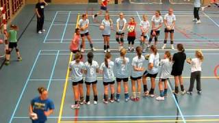 Handbalselectie Brabant Meisjes Jong 14112009 04