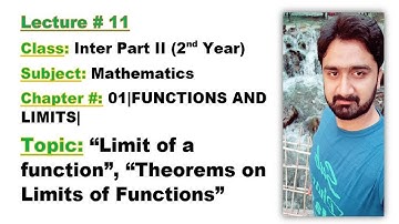 Class Inter Part II-Ch#01-Limit of a function,Theorems on limits-MATHEMATICS BY ALY AHMED-Inter Math