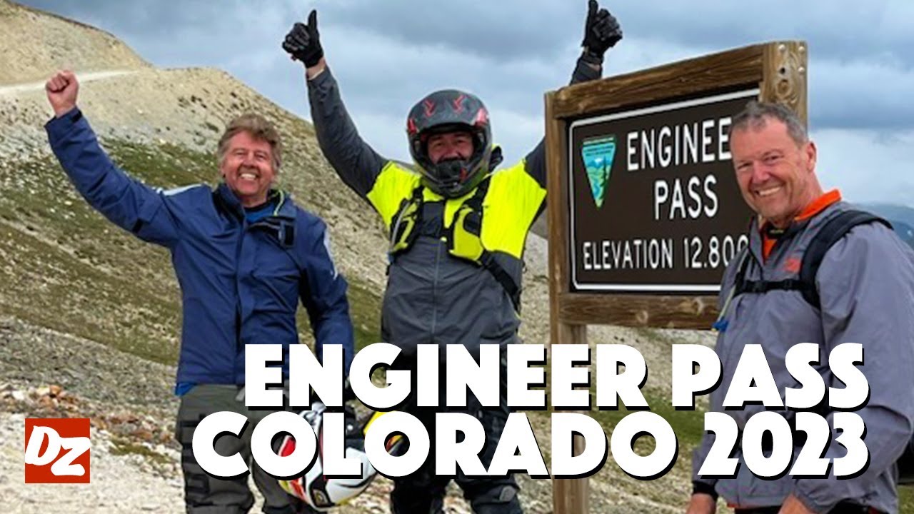 Riding Engineer Pass in Colorado on Dirt Bikes - Beta 500 RRS - August 2023