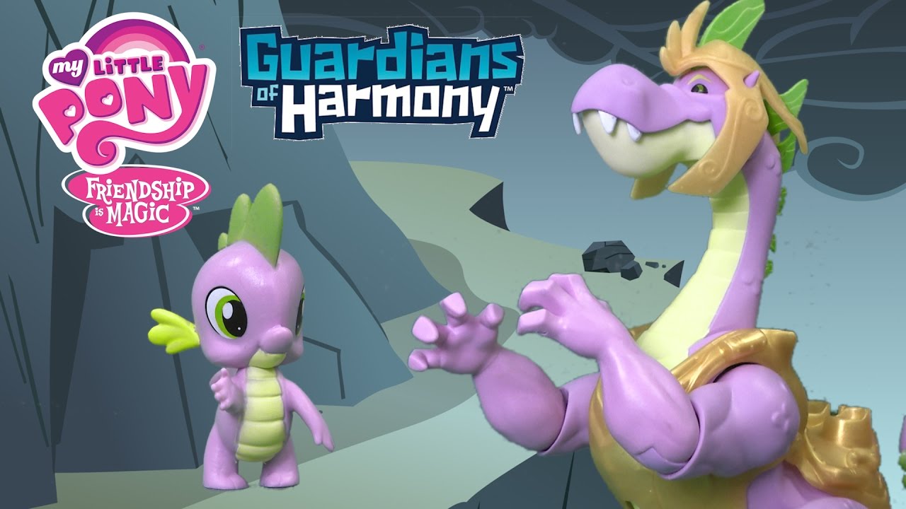  My Little Pony Guardians of Harmony Queen Chrysalis Spike The Dragon Jouet Version Anglais Modèles assorti Hasbro B6009 