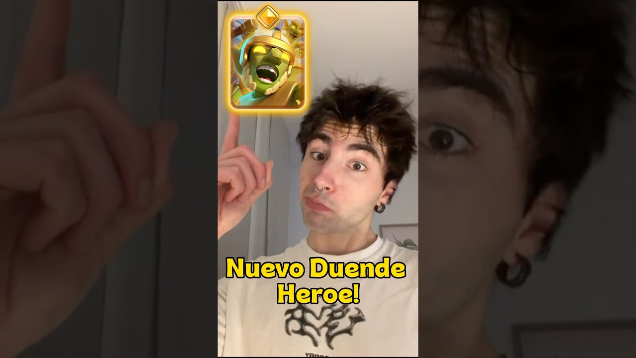Duende HERORE en 1 minuto🔥  #clashroyale