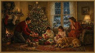 Christmas Morning Magic 🎄✨ | Cozy Family Holiday Scene | 1 Hour HD TV Art