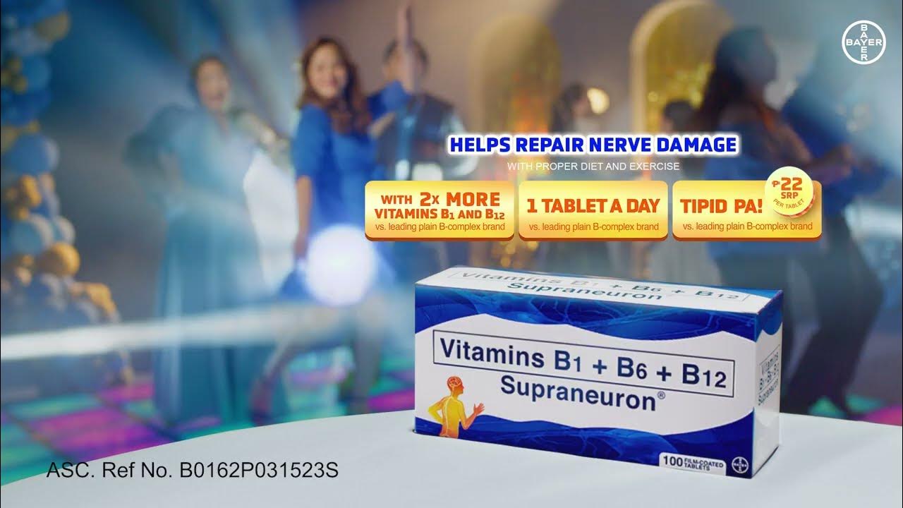 For the nerves Vitamins B1 + B6 + B12 (Supraneuron®)! YouTube
