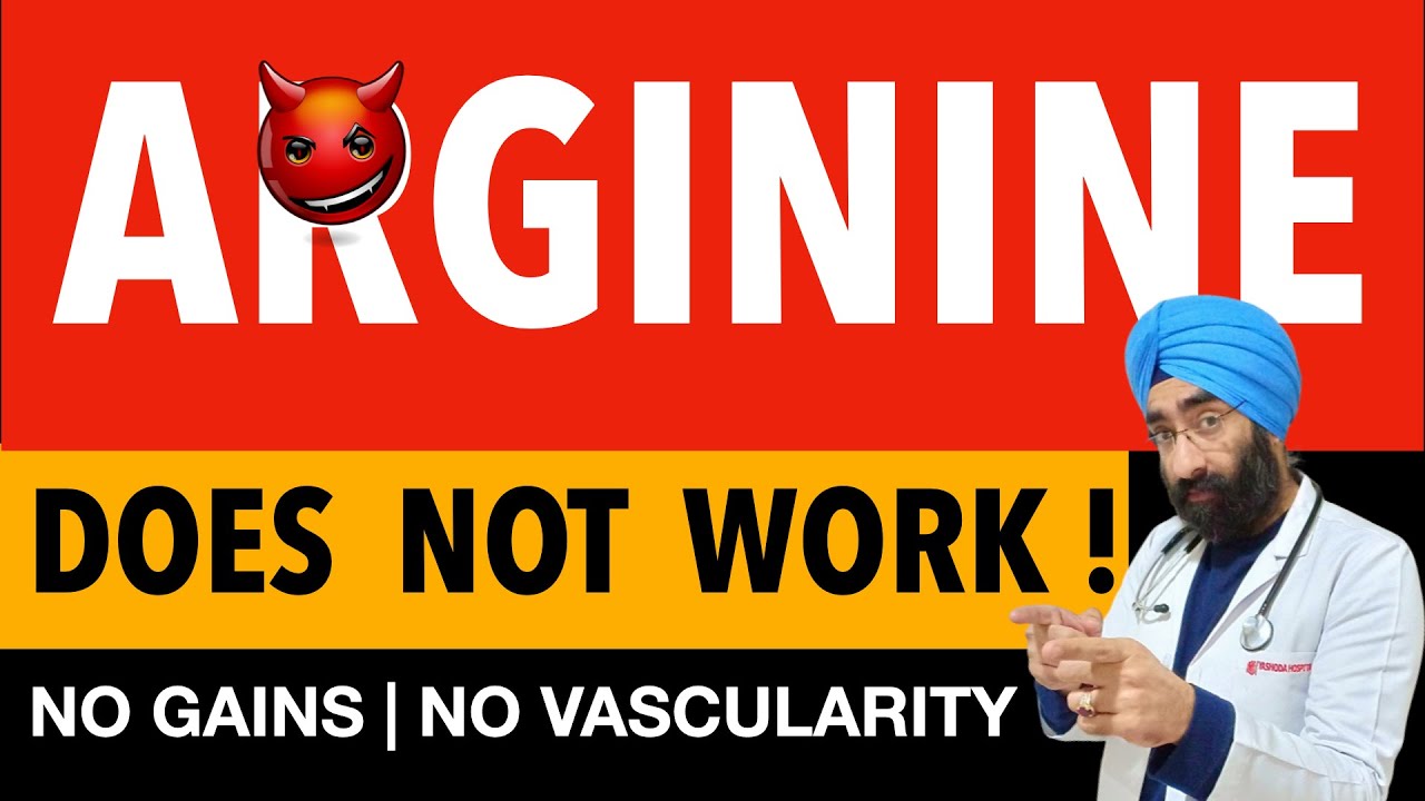 TRUTH about ARGININE : Useful in BED | Useless in Bodybuilding | Dr.Education