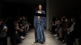 Federico Cina Fall 2022 Womens Runway Fashion Slow Motion