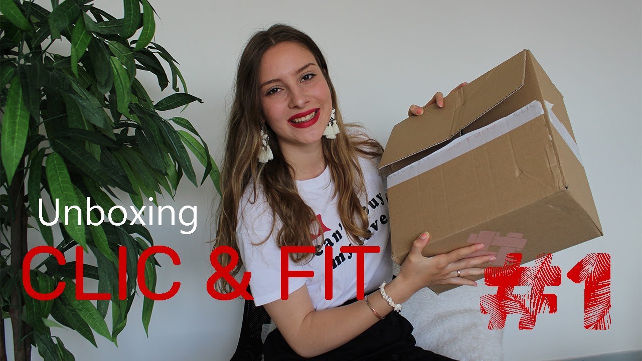 UNBOXING BOX DE VÊTEMENTS CLIC & FIT #1