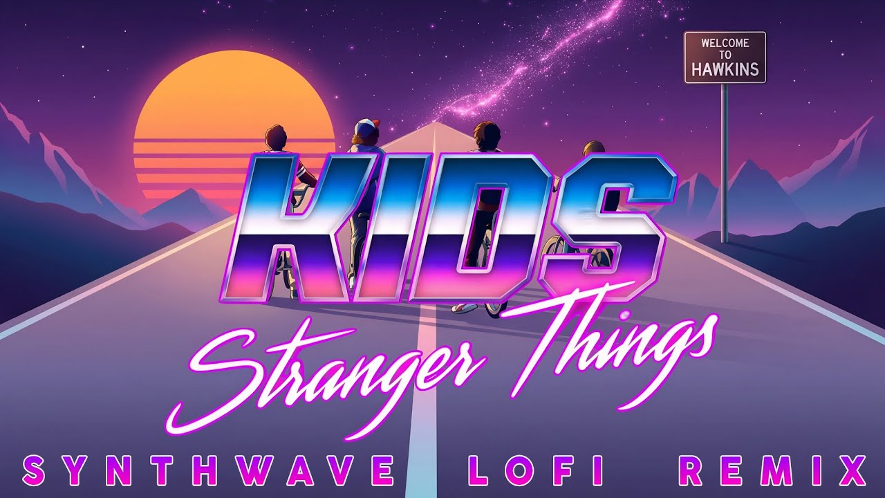 KIDS - Stranger Things But Its Synthwave Lofi Remix