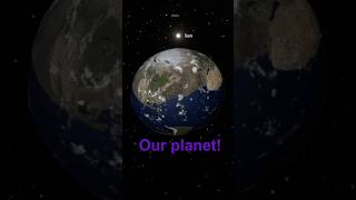 A day with only 1 hour? 😯 #spacesimulation #universesandbox
