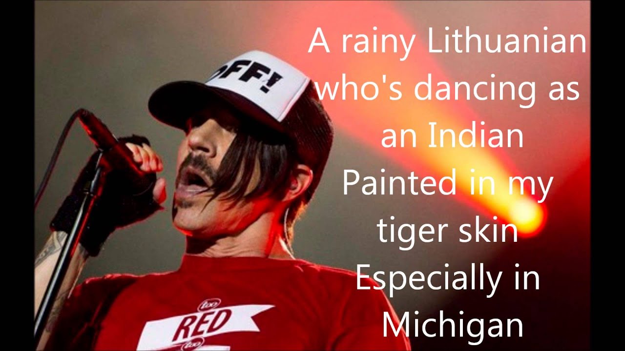 Red Hot Chili Peppers Especially in Michigan(Lyrics) YouTube