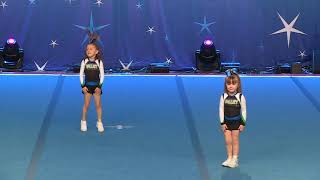 Valley Stars Cheer Athletics  Shimmer   Tiny Novice Duo 1